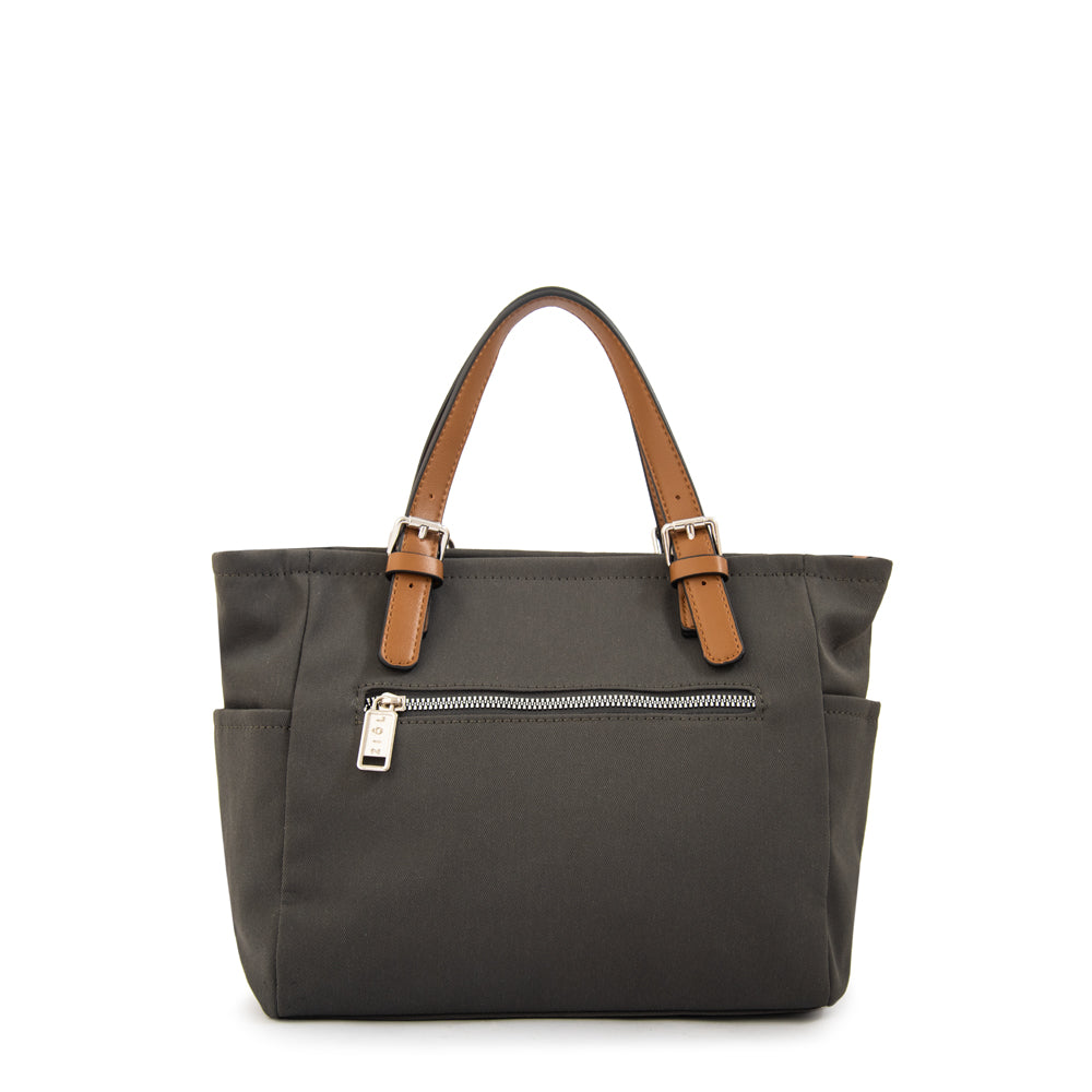 Cartera bandolera marta mediana gris oscuro