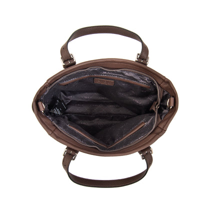 Cartera bandolera marta mediana café oscuro