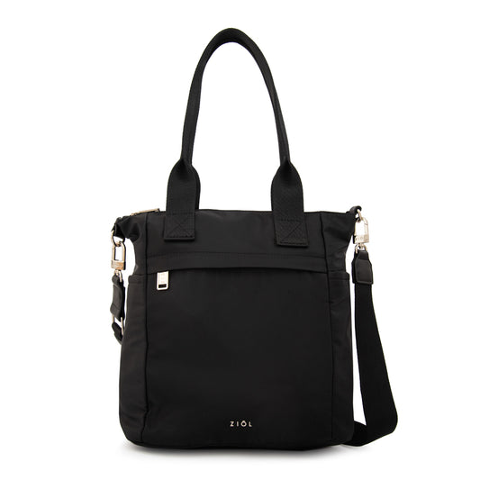 Cartera tote fiona grande negro