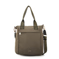 Cartera tote fiona grande verde oliva
