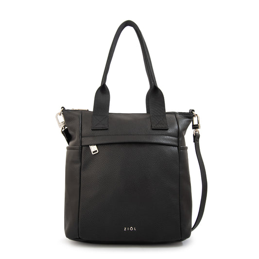 Cartera tote fiona grande negro