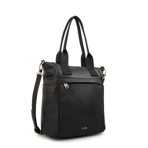 Cartera tote fiona grande negro