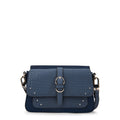 Cartera bandolera lucrecia pequeña azul