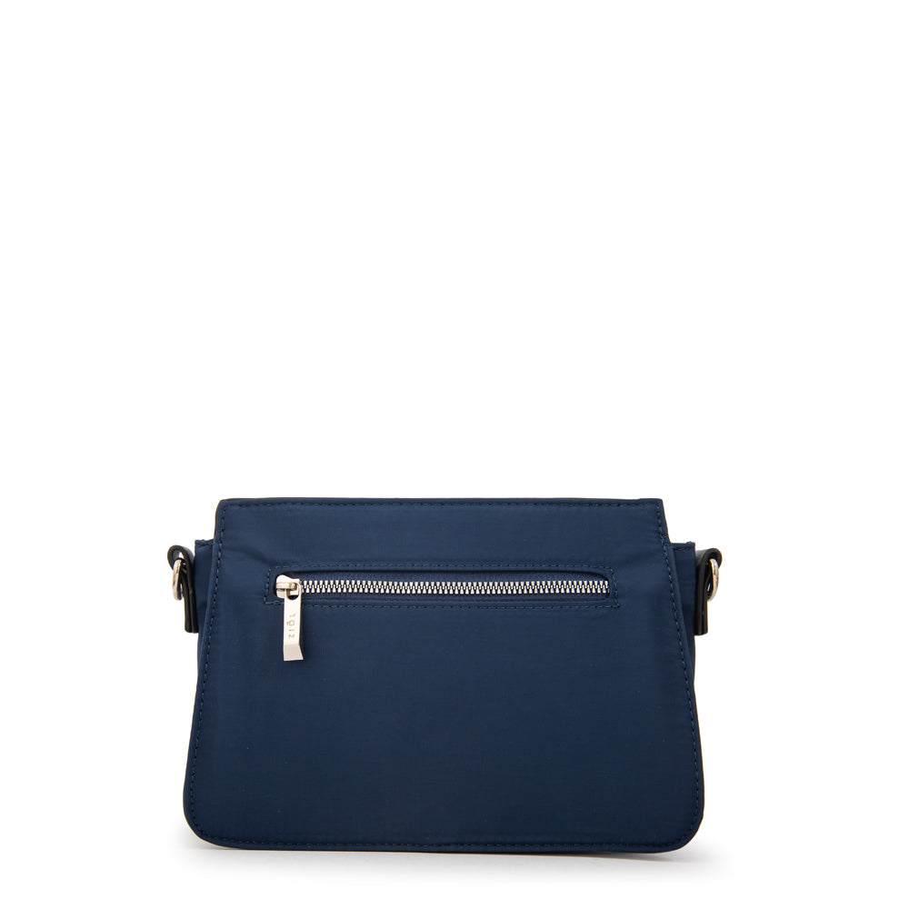 Cartera bandolera lucrecia pequeña azul