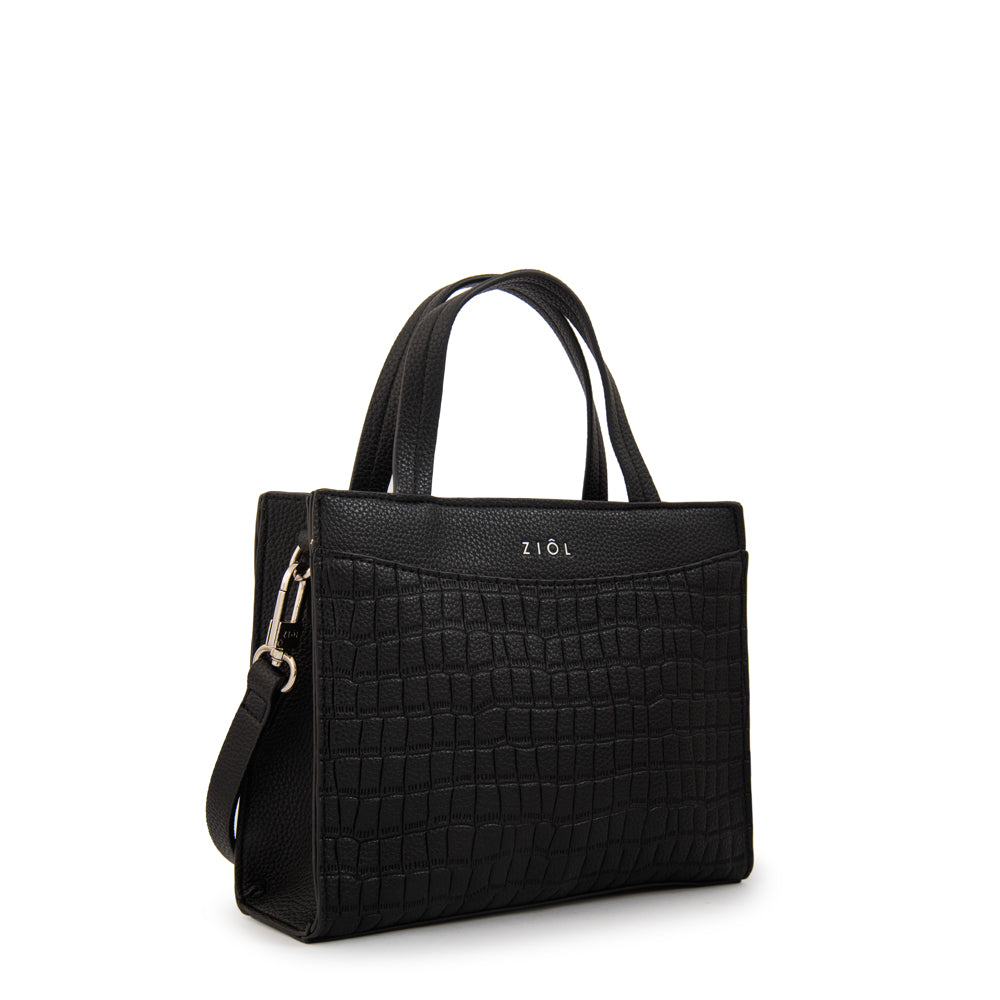 Cartera tote airi pequeña negro