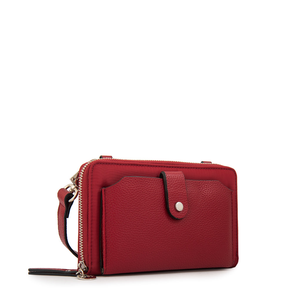 Cartera bandolera amaya pequeña rojo