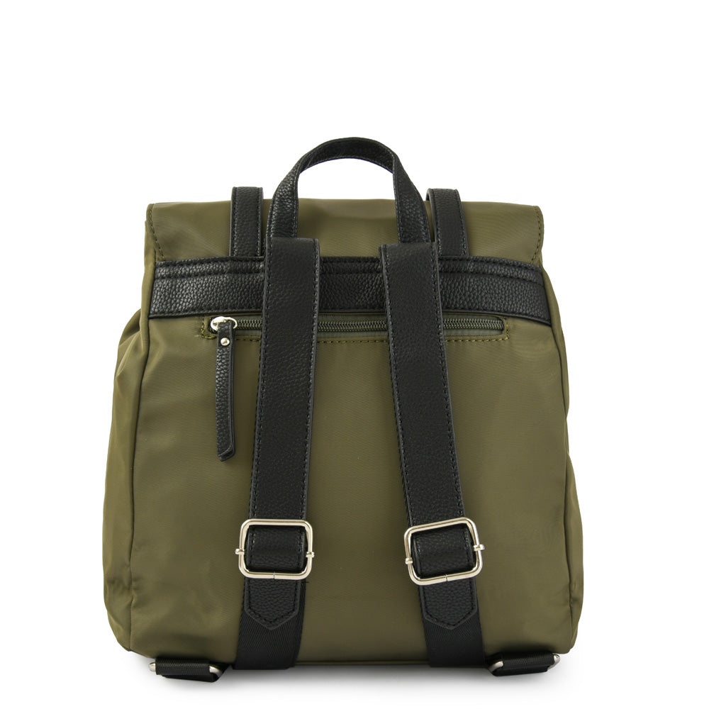 Mochila con tapa erzurum mediano verde oliva
