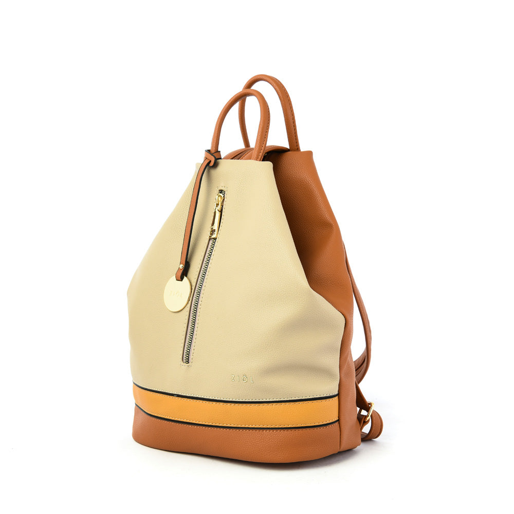 Mochila laisse mediana camel