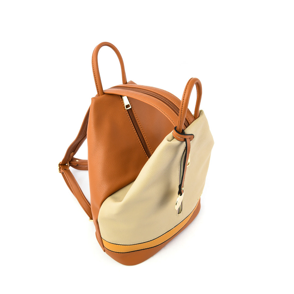 Mochila laisse mediana camel
