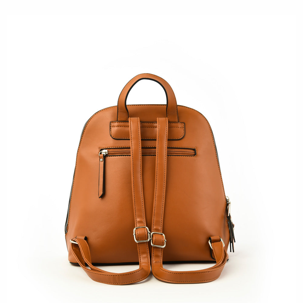 Mochila époque grande camel