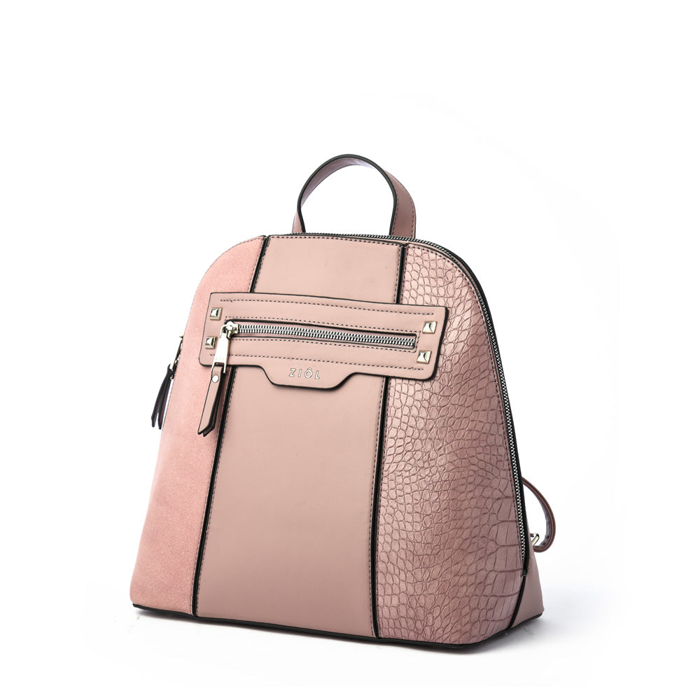 Mochila époque grande rosa viejo