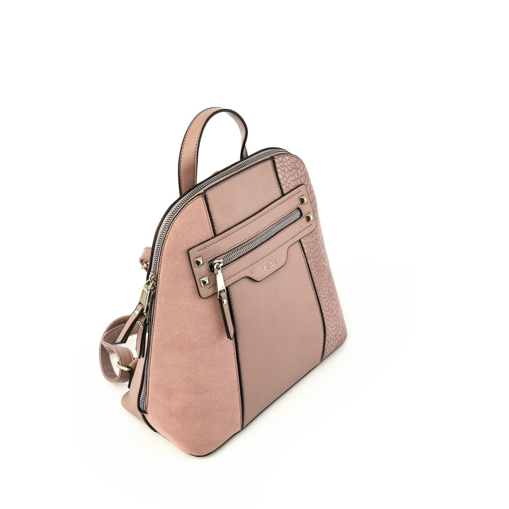 Mochila époque grande rosa viejo