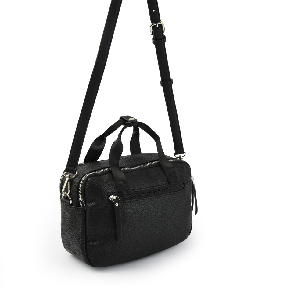 Cartera bandolera dorina grande negro
