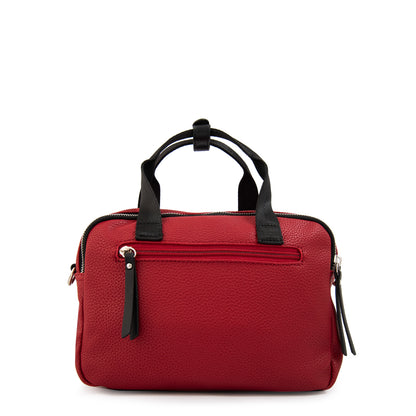 Cartera Bandolera dorina mediana rojo