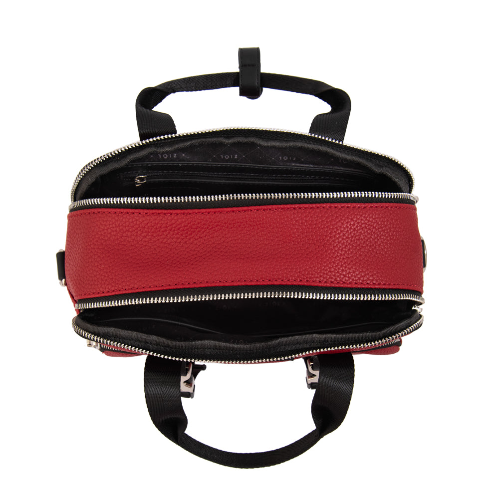 Cartera bandolera dorina mediana rojo