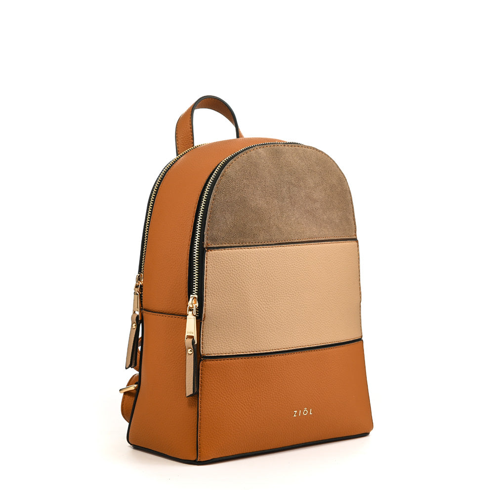 Mochila lourd mediana café