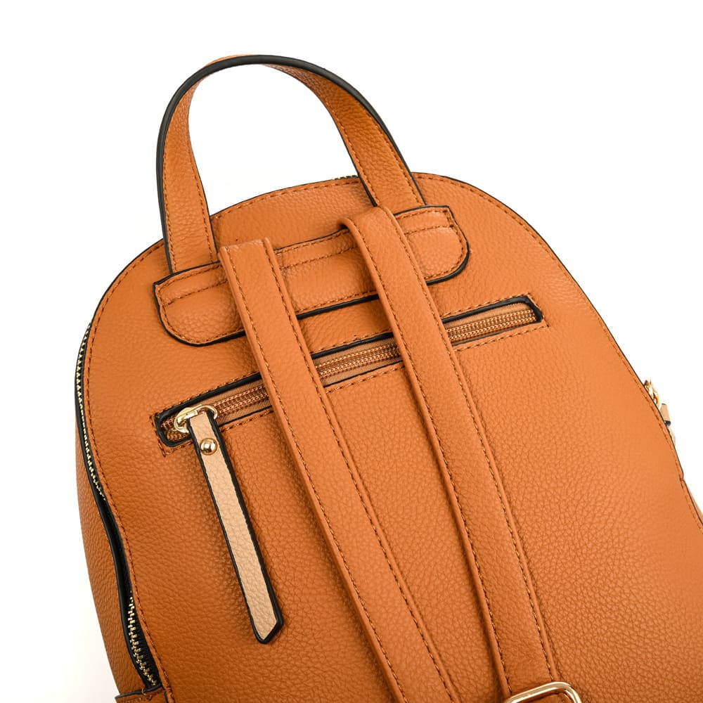 Mochila lourd mediana café