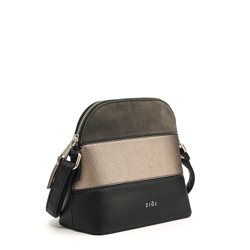 Cartera bandolera lourd pequeña negro