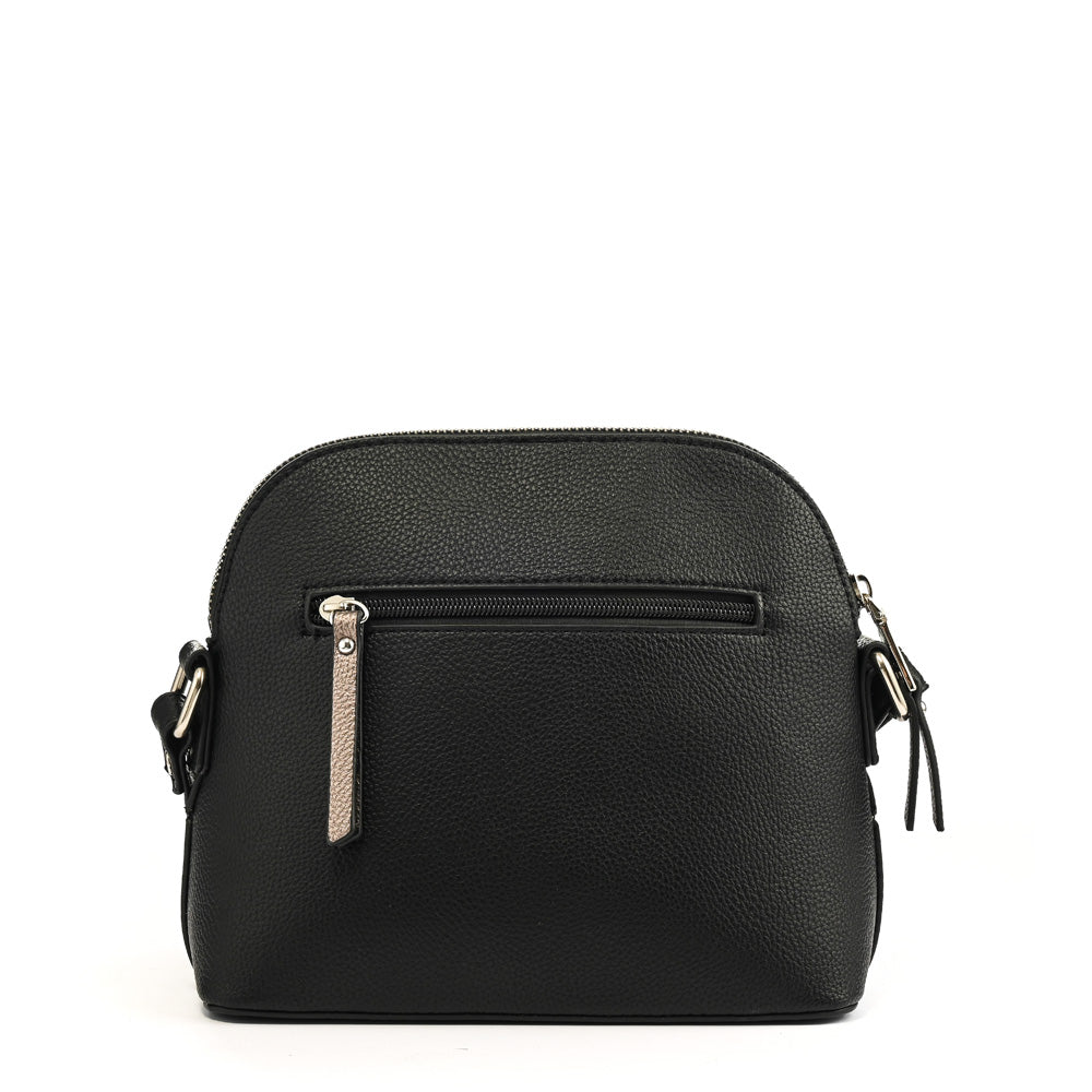 Cartera bandolera lourd pequeña negro