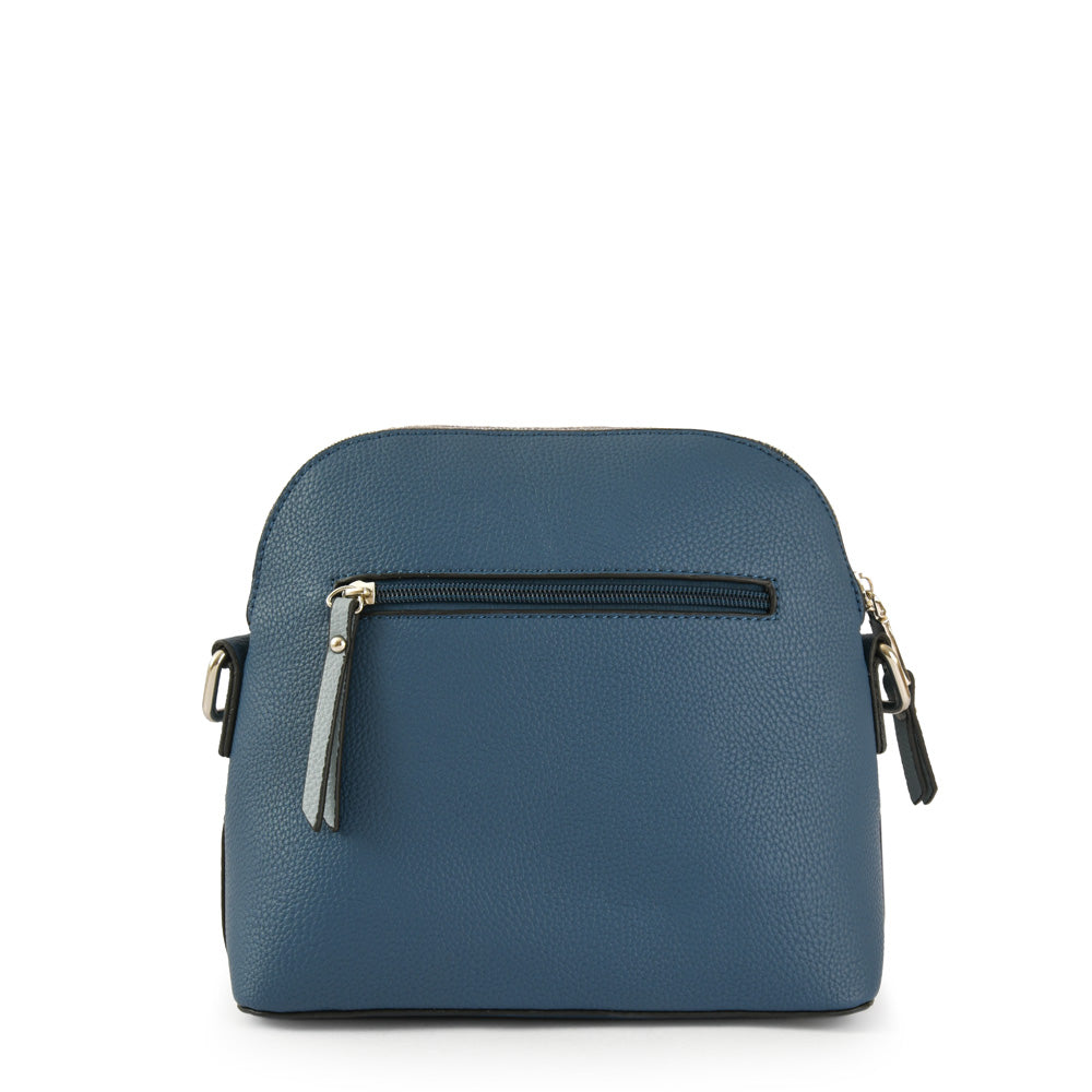 Cartera bandolera lourd pequeña azul