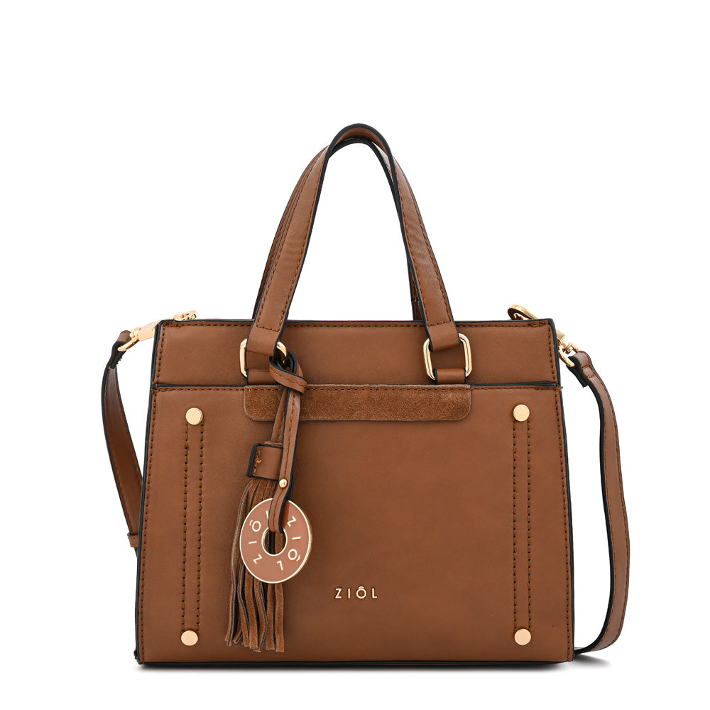 Cartera tote inisa mediana