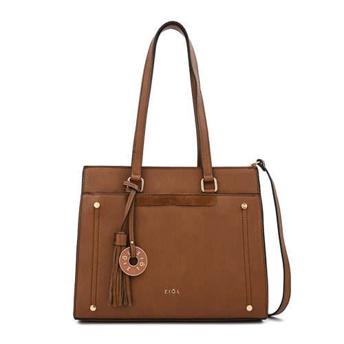 Cartera tote tres divisiones inisa mediana
