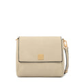 Cartera bandolera jelena pequeña blanco crudo