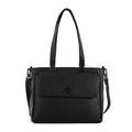 Cartera tote tres divisiones jelena mediana negro