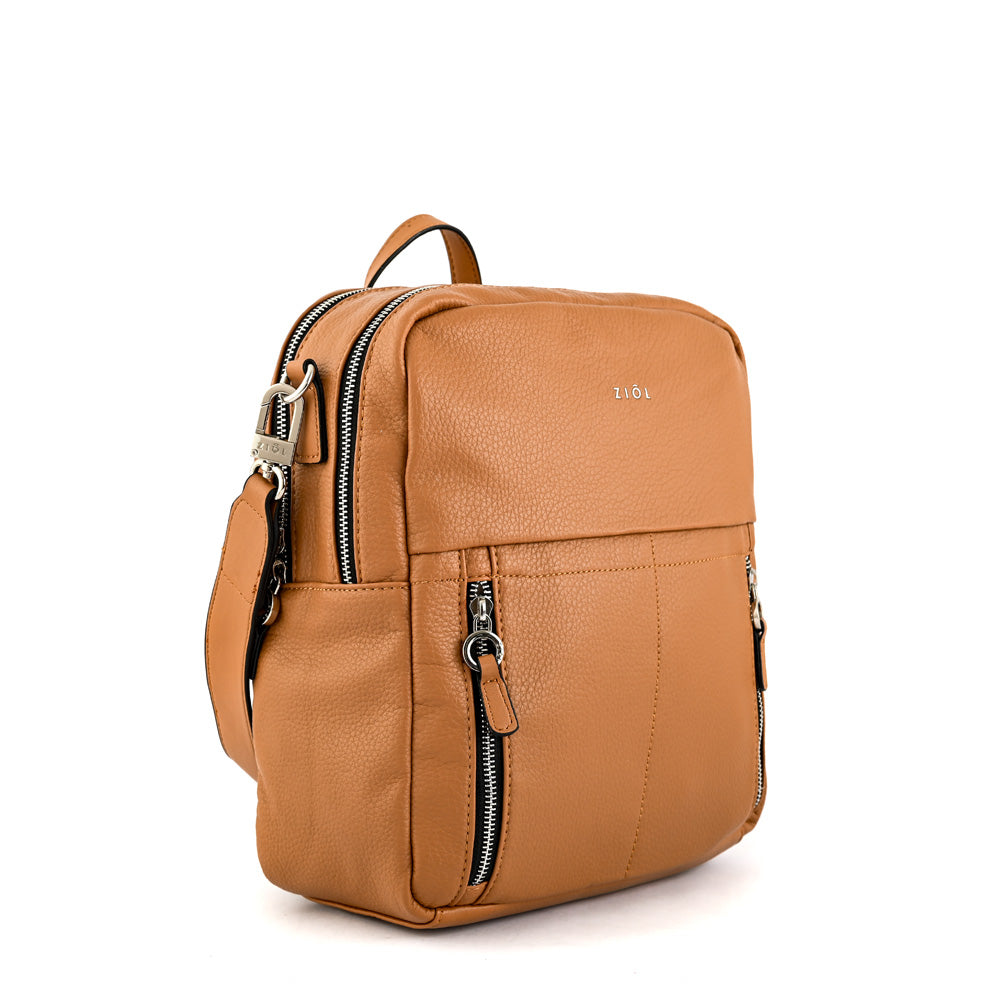 Mochila willow mediana camel