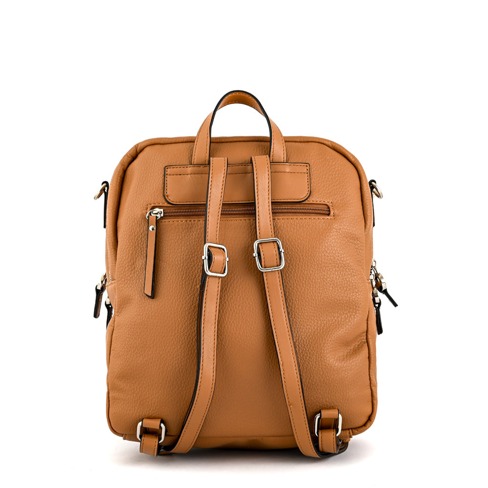 Mochila willow mediana camel