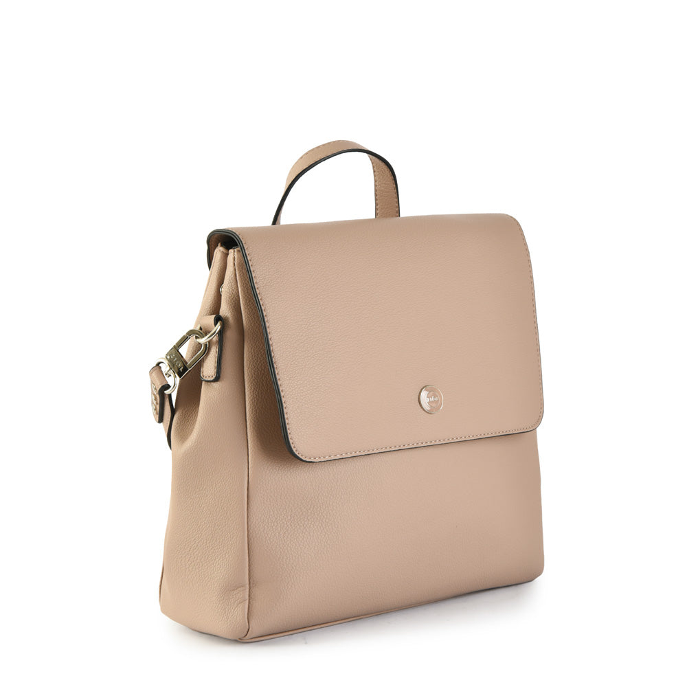 Mochila jaidy mediana taupe