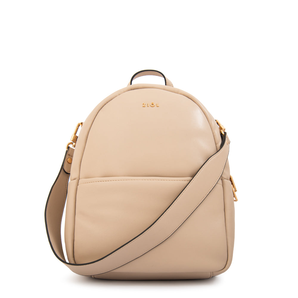 Mochila ginny blanco crudo