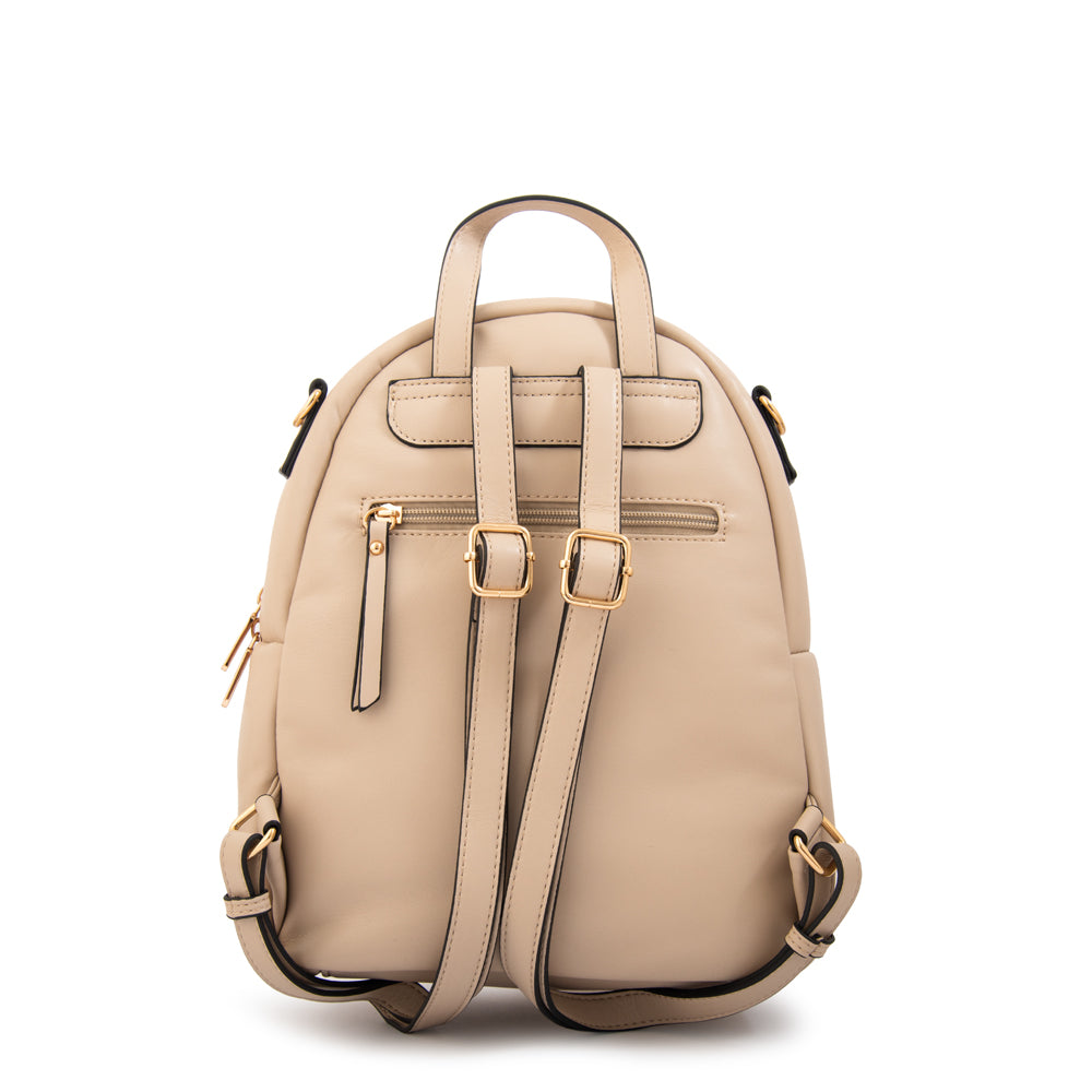 Mochila ginny blanco crudo