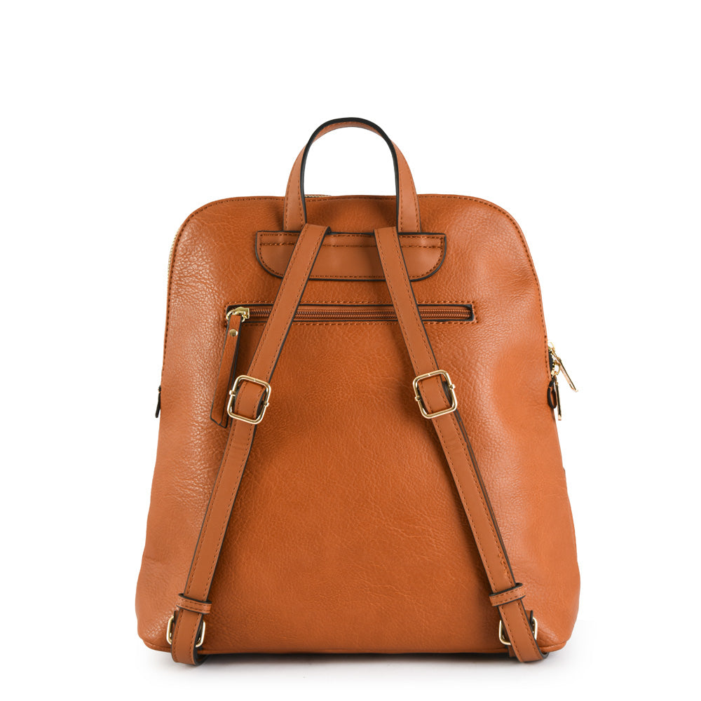Mochila ellie mediana café
