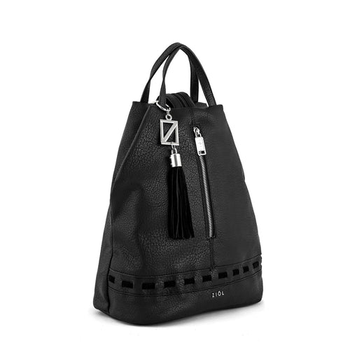 Mochila kristal mediana negro