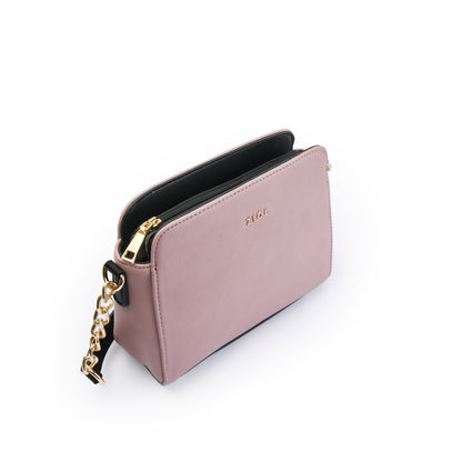 Cartera Bandolera bismarin pequeña rosado