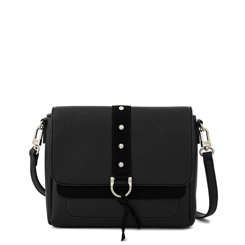 Cartera bandolera con tapa althea pequeña