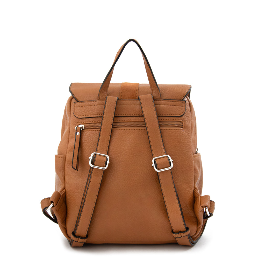 Althea Mochila Camel Mediana