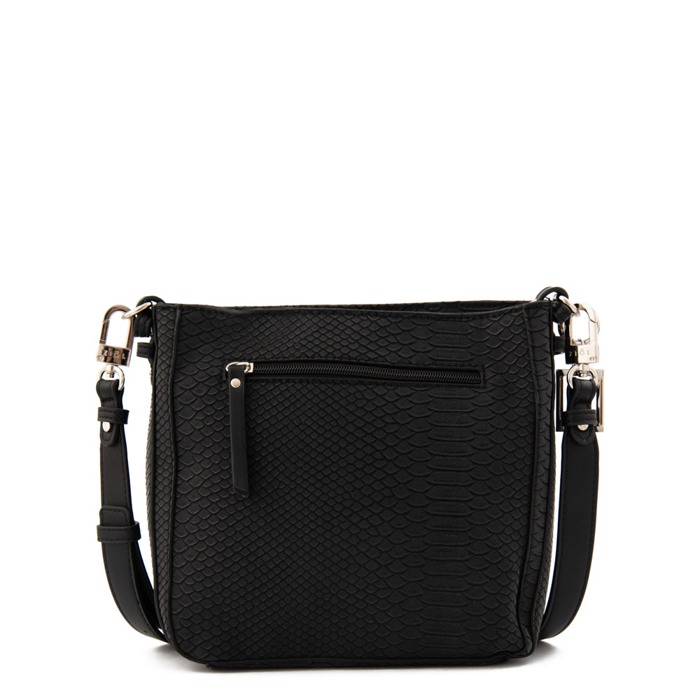 Cartera bandolera polete mediana negro especial