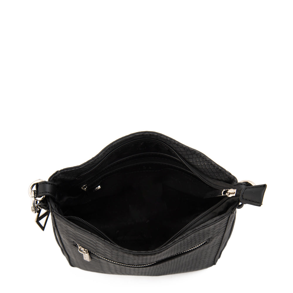 Cartera bandolera polete mediana negro especial