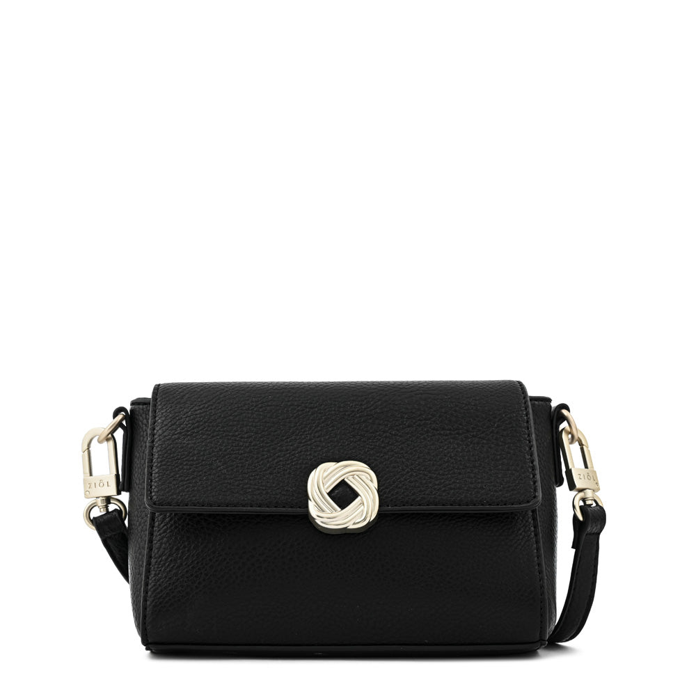 Cartera bandolera con tapa agata pequeña