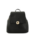 Mochila con tapa agata mediana negro