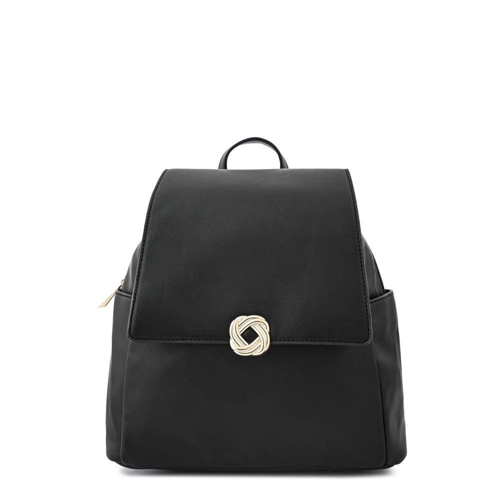 Mochila con tapa agata mediana