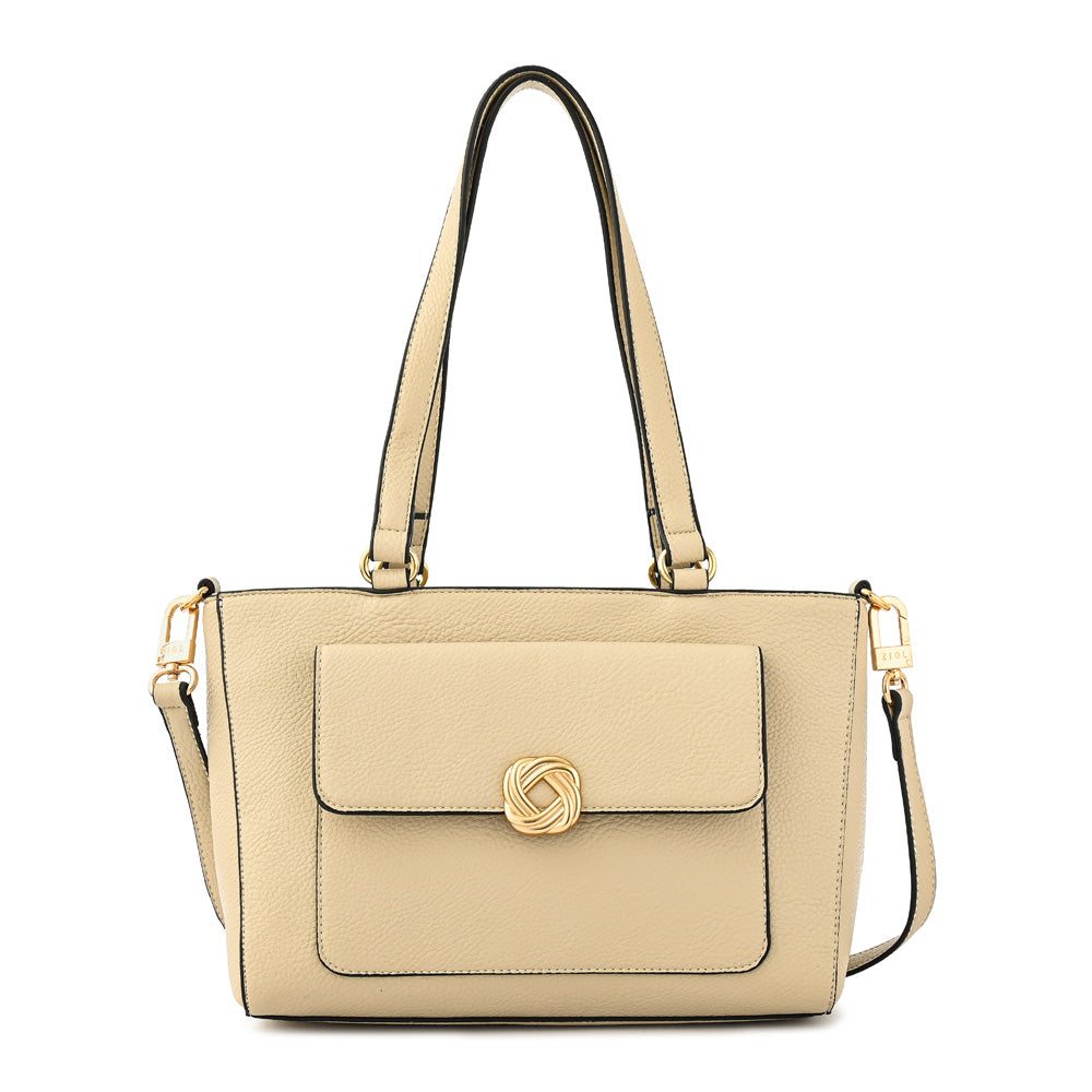 Cartera tote agata mediana