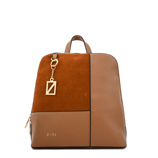 Mochila  Mediana Celina Camel