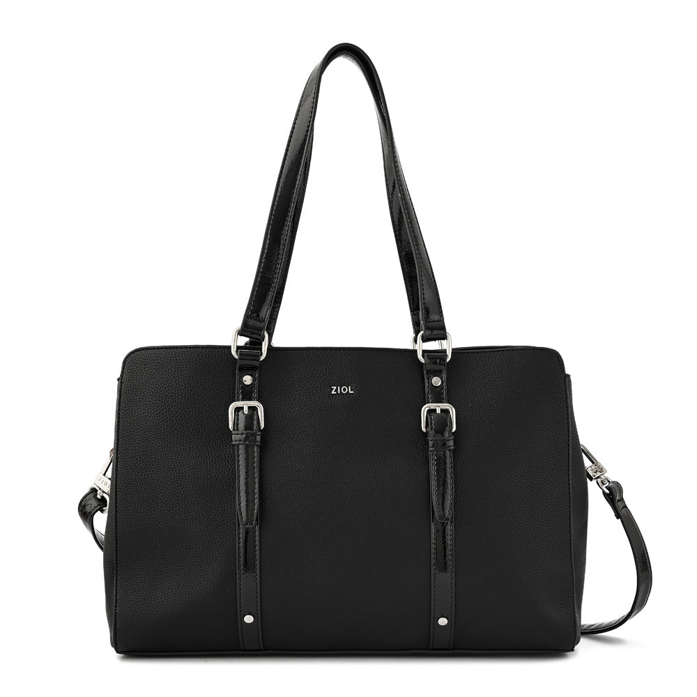 Cartera tote porta notebook grande dominica café – ZiolBags Chile