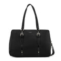 Cartera tote porta notebook dominica grande negro especial