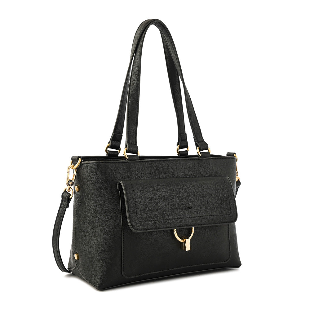 Cartera bandolera griselda mediana negro