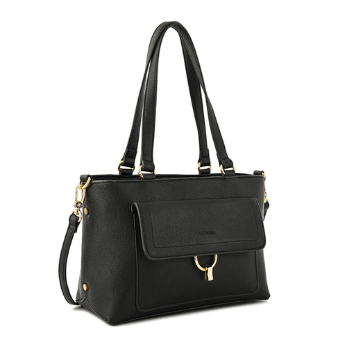 Cartera bandolera griselda mediana negro