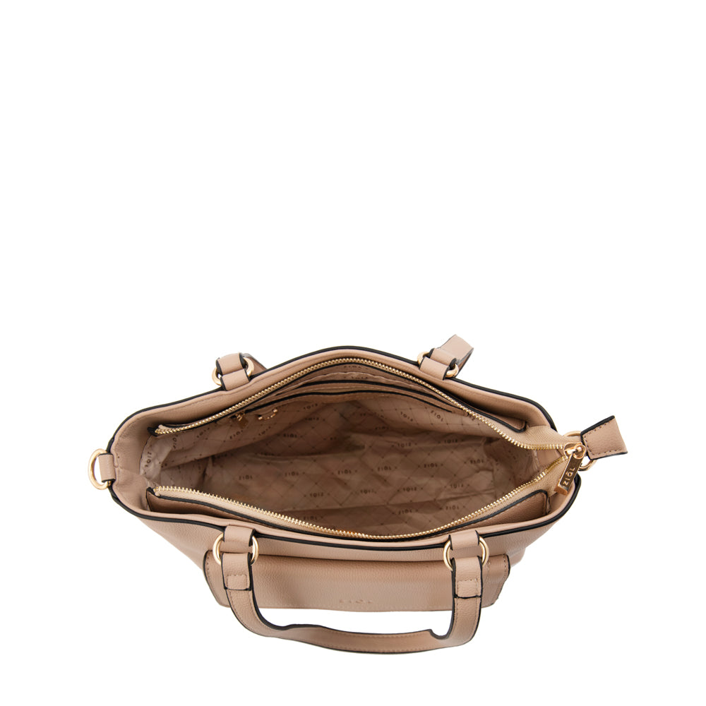 Cartera bandolera griselda mediana beige